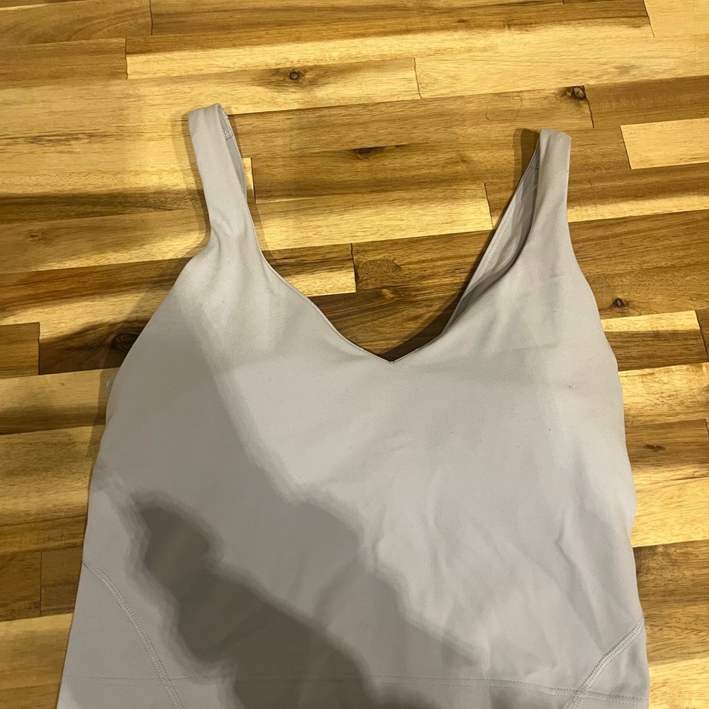 Lululemon Athletica Gray Tank Top